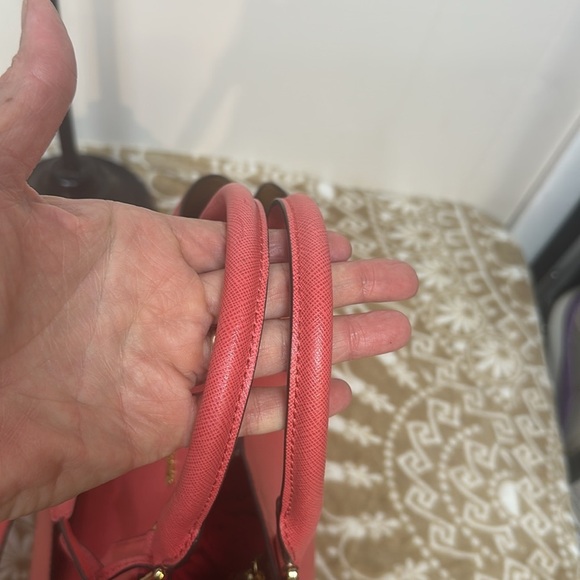 Michael Kors Greenwich Large Tote Grab Bag Watermelon/Luggage/Tote/Crossbody - Picture 6 of 13